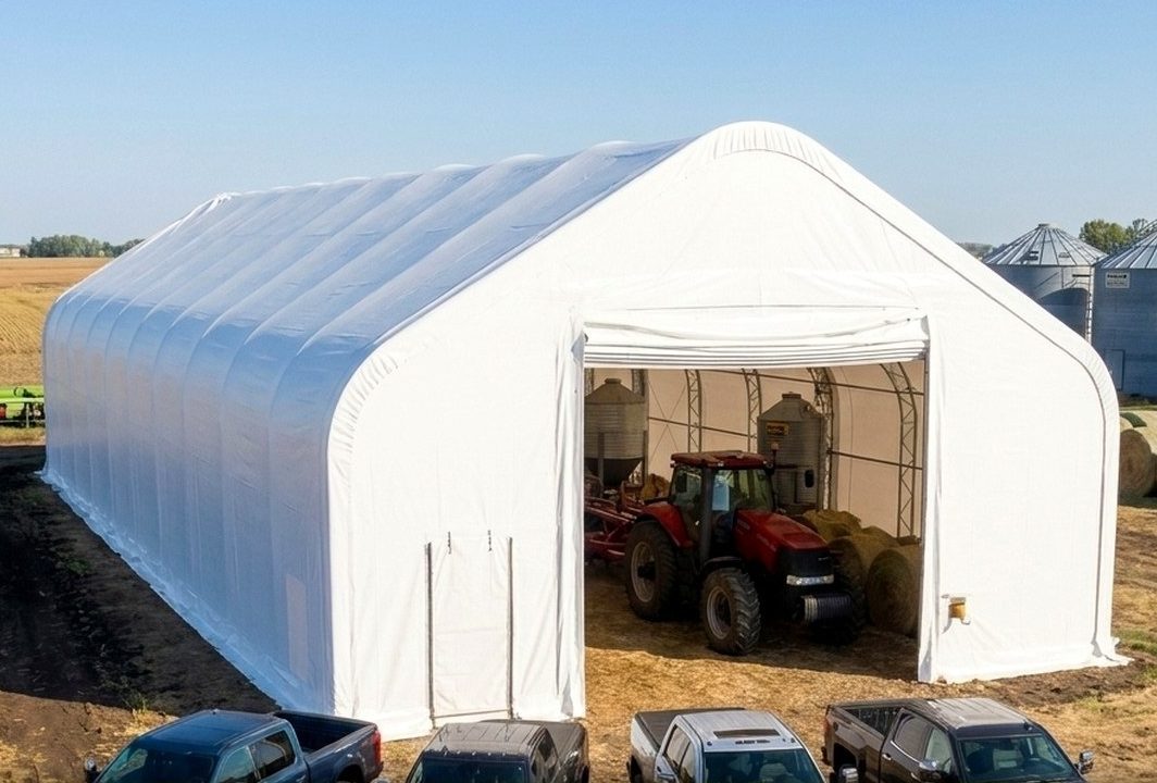 A MAX 40 80 23 3,200 sq ft of covered space on a clear span