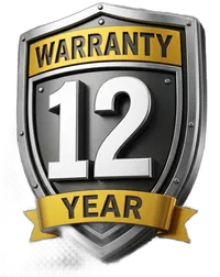 12 Year Warranty Shield