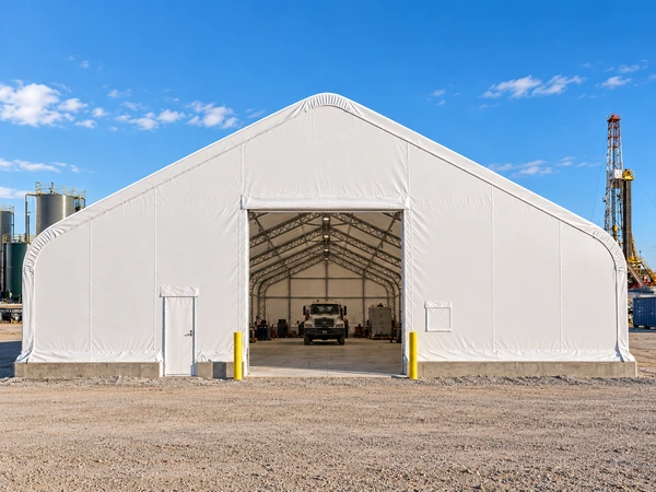 MAX Industrial 80' × 104' × 37' fabric building