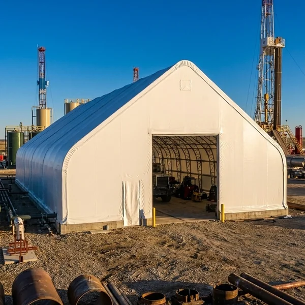 MAX Industrial 80' × 200' × 37' fabric building