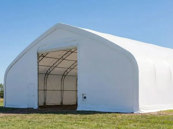 60 by 120 foot MAX heavy-duty fabric storage building